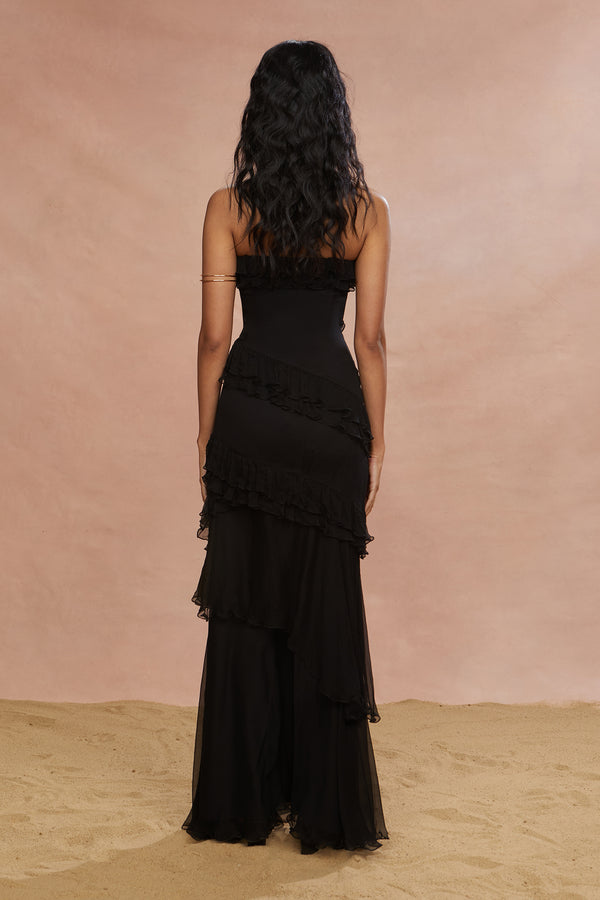 Amur Harrison Gown Black