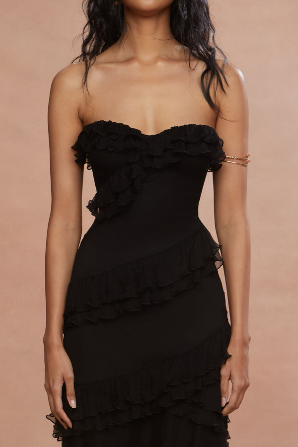 Amur Harrison Gown Black