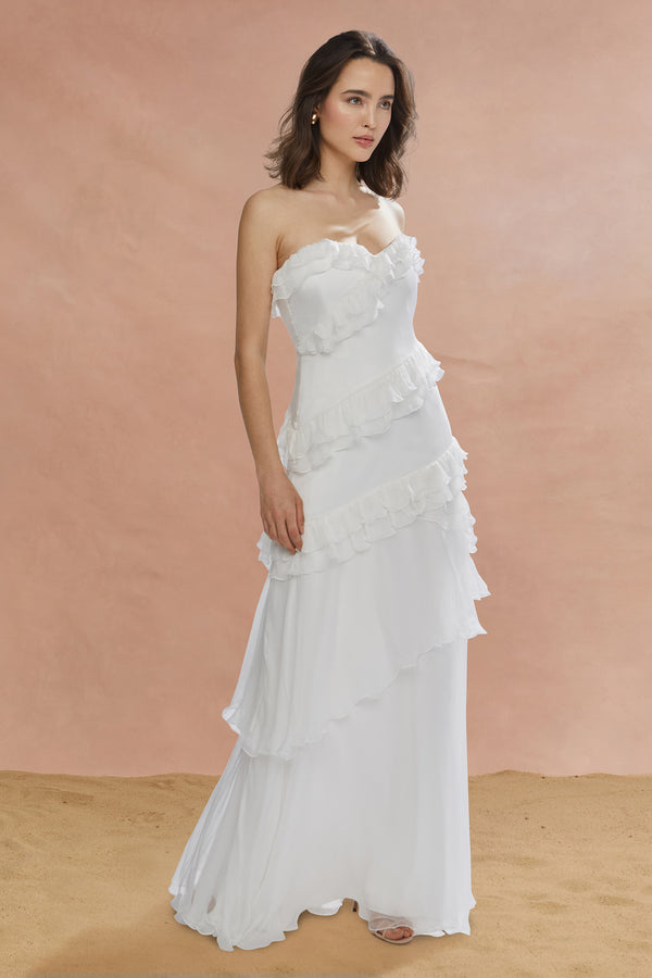 Amur Harrison Gown Ivory
