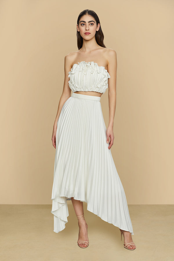 amur Olana Midi Skirt Ivory