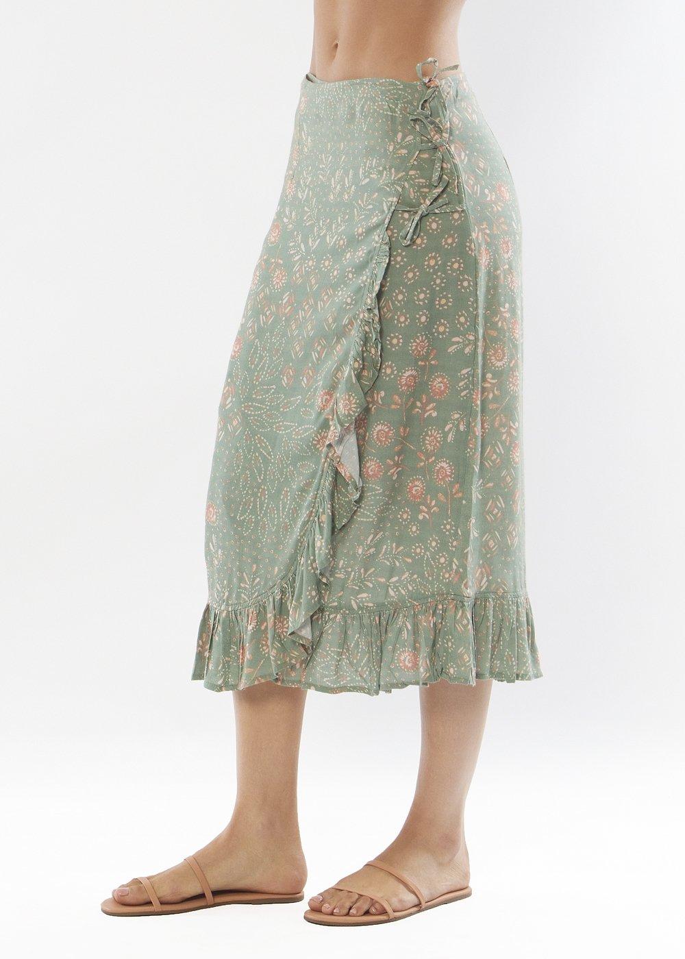 Amuse Society ALWAYS IN LOVE WOVEN SKIRT