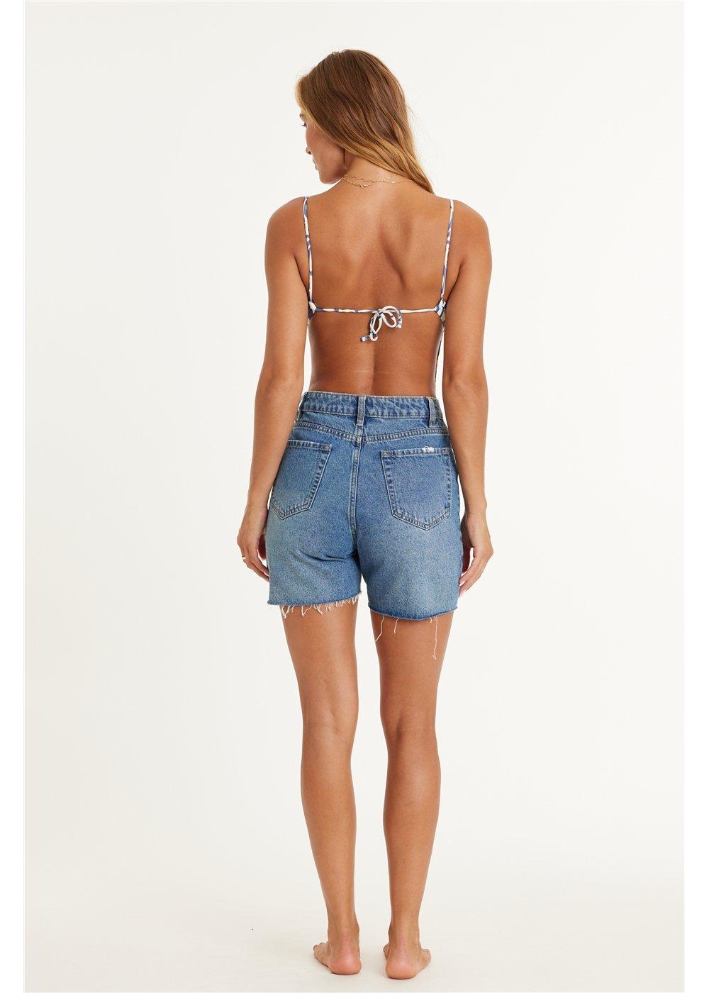 Amuse Society BELLA WOVEN DENIM SHORT