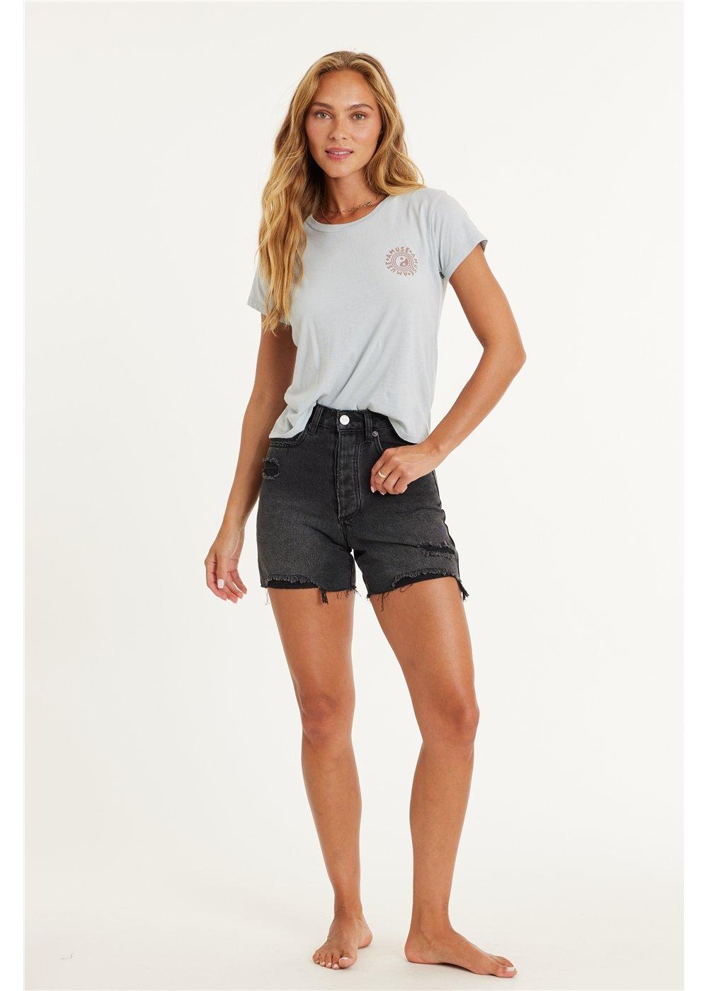 Amuse Society BELLA WOVEN DENIM SHORT