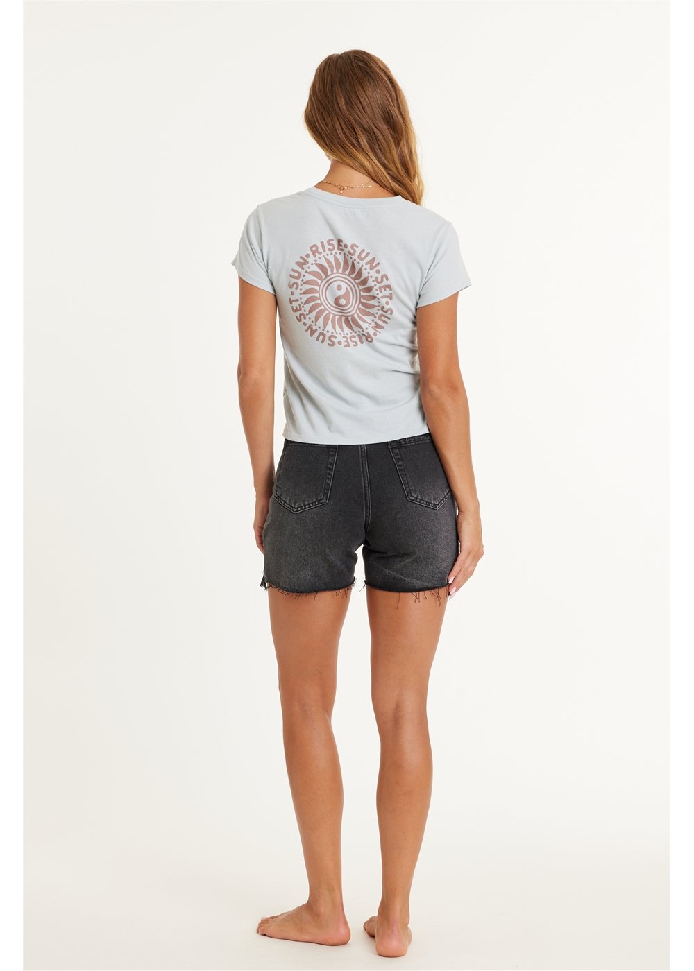 Amuse Society BELLA WOVEN DENIM SHORT