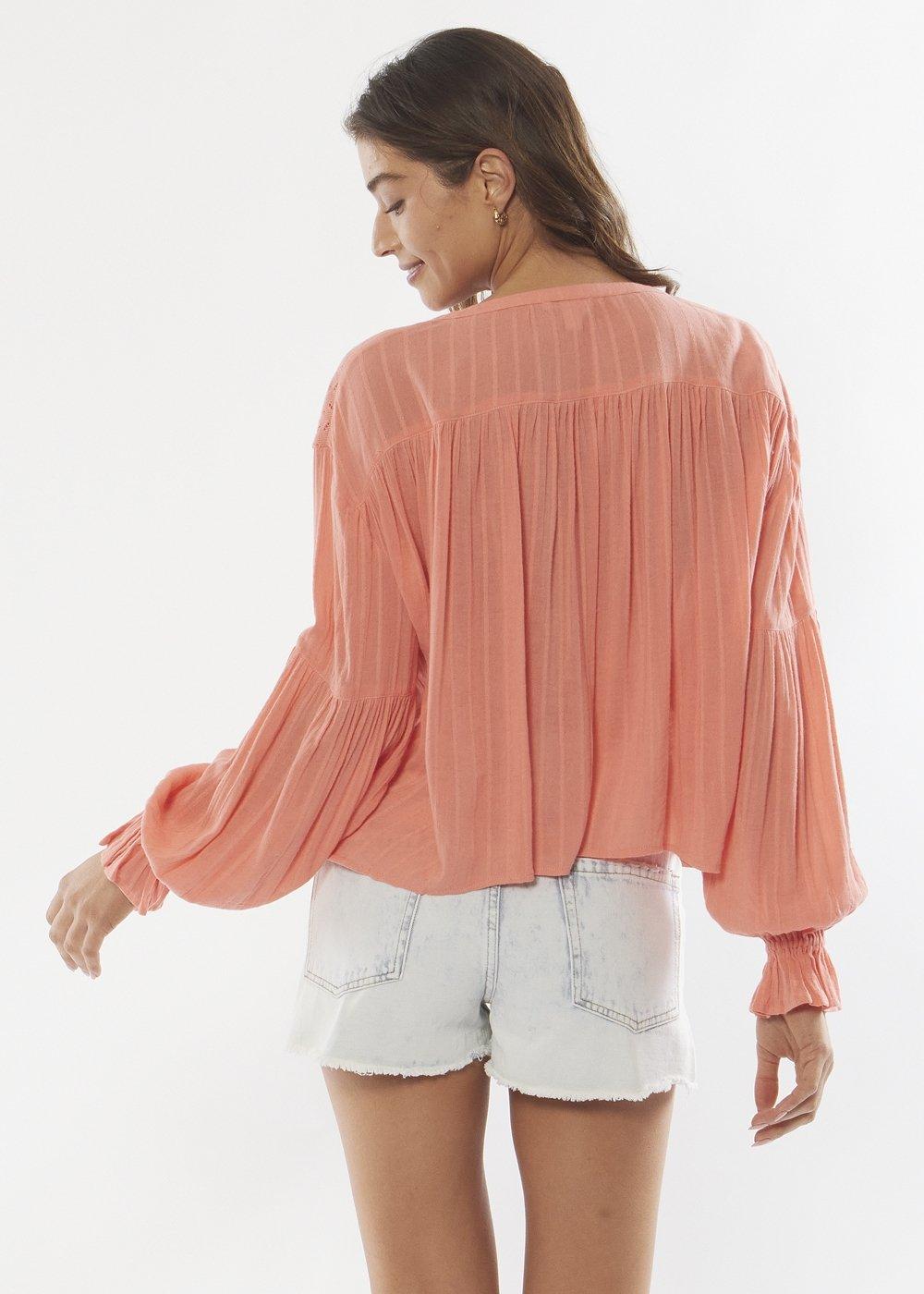 Amuse Society FEEL THE RHYTHM LS WOVEN