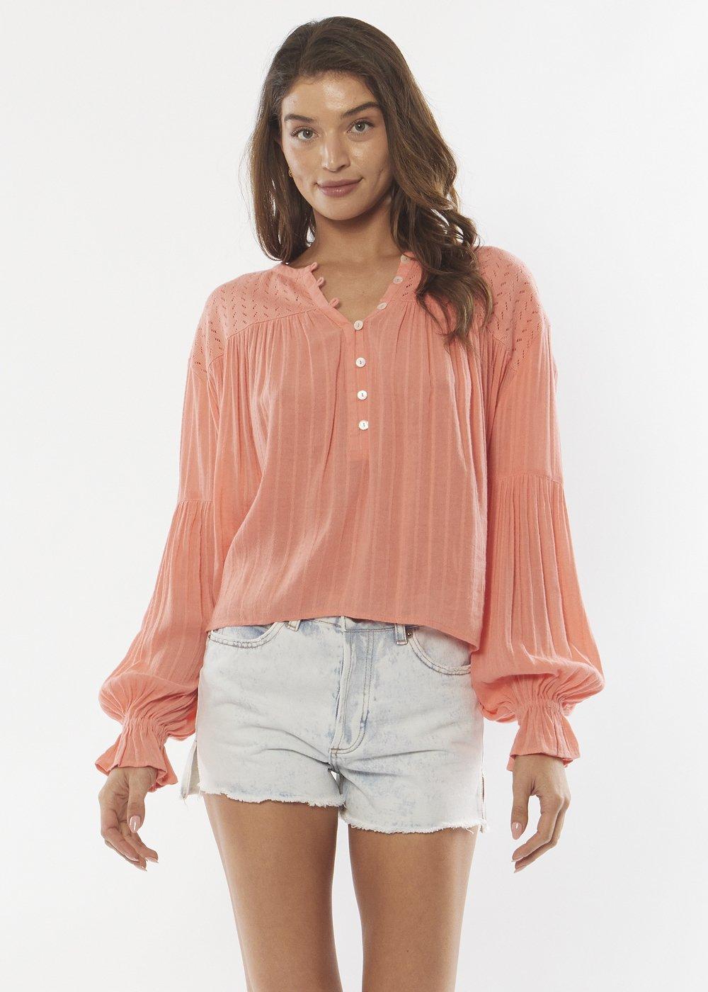 amuse society FEEL THE RHYTHM LS WOVEN