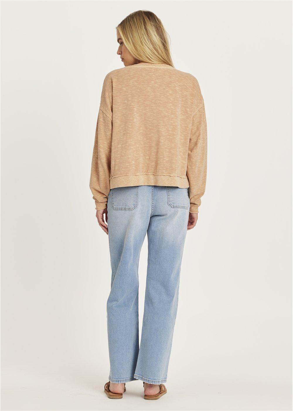 Amuse Society FEELING LUCKY LONG SLEEVE KNIT