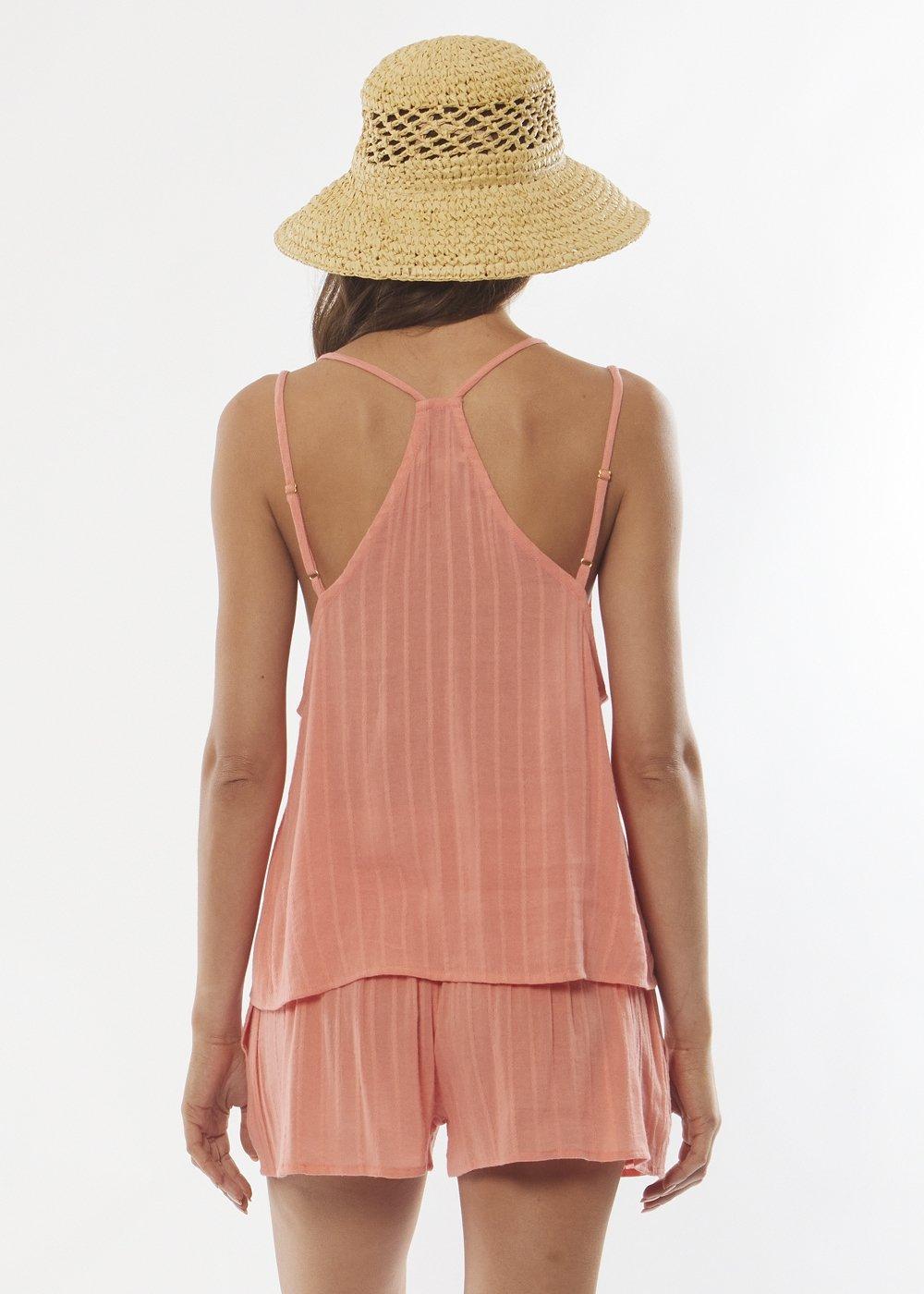 Amuse Society MY BETTER SIDE WOVEN TANK