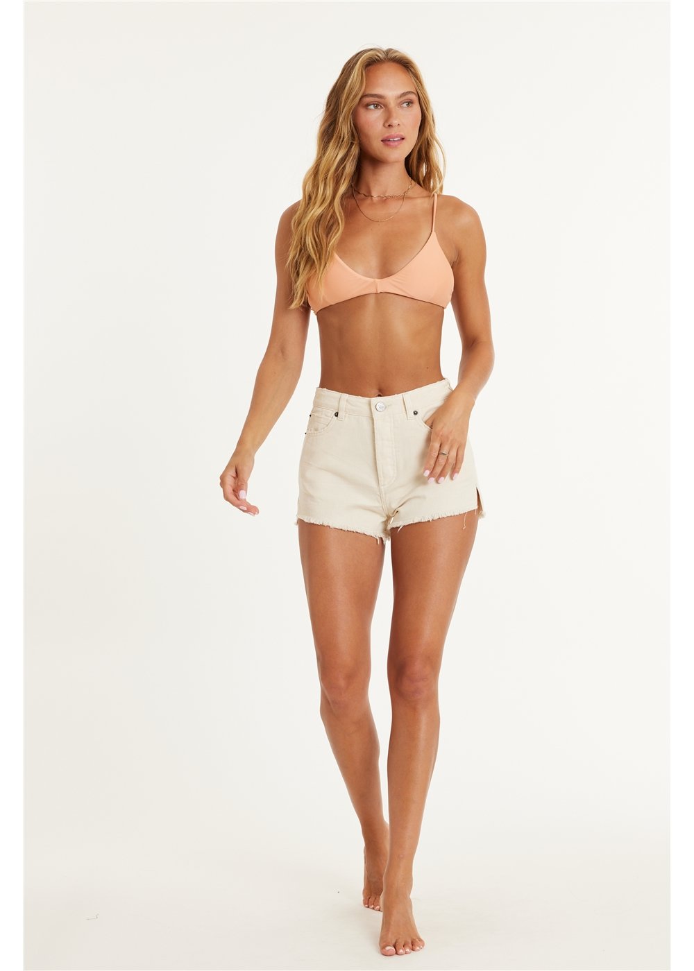 Amuse Society SHORELINE DENIM WOVEN SHORT