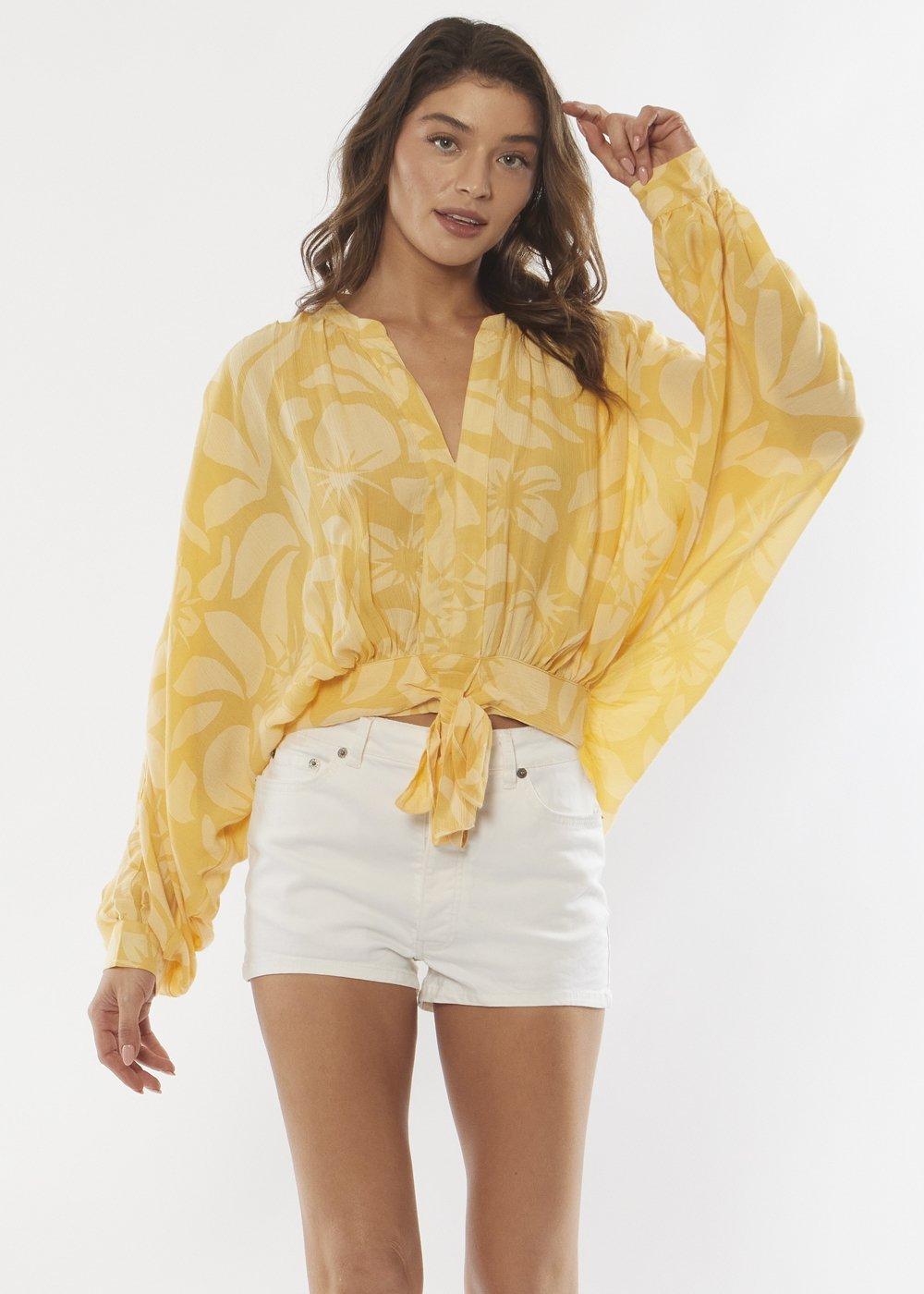 amuse society TICKET TO PARADISE LS WOVEN