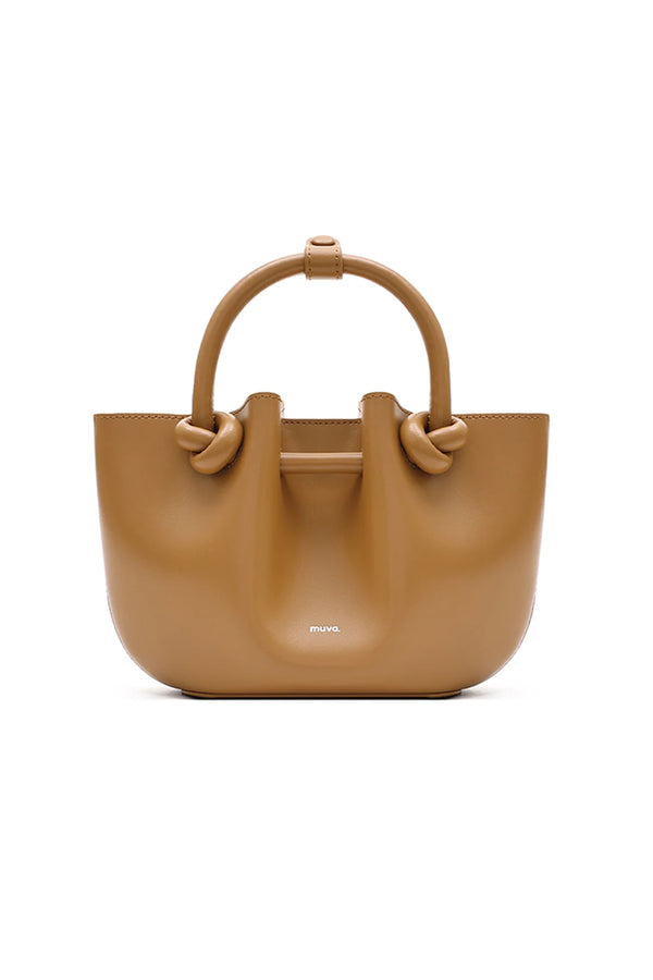 amy lynn Berlin Brown Leather Bag