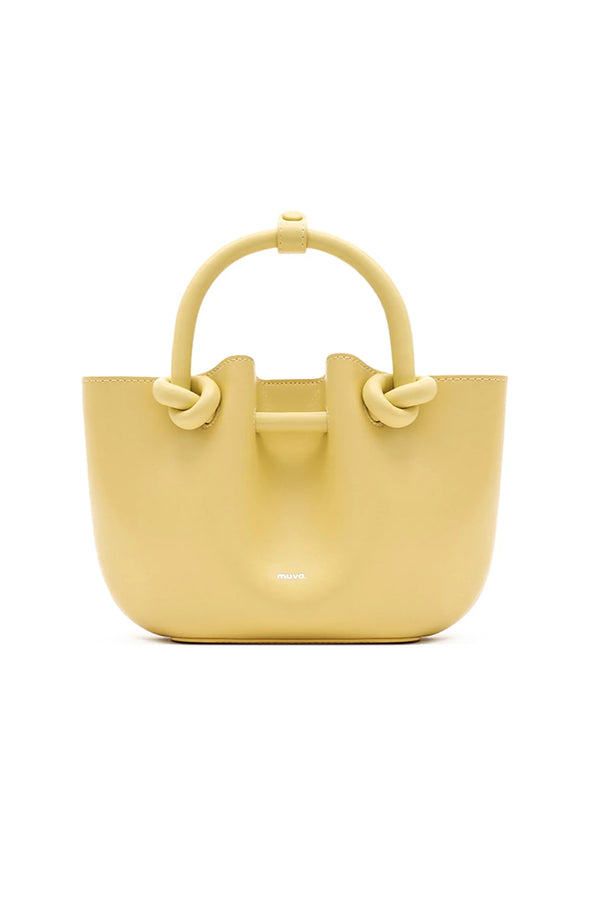 amy lynn Berlin Yellow Leather Bag