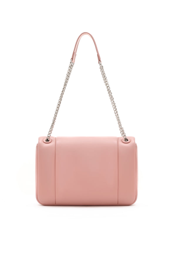 Amy Lynn Dallas Pink Square Chain Bag