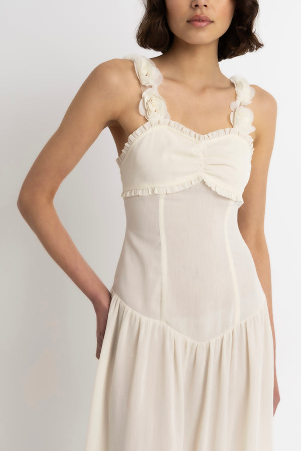 Amy Lynn Loren Semi Sheer Maxi Dress