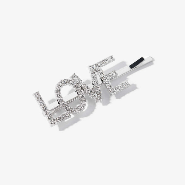 Anastasia Beverly Hills ABH Glam Hairpins - Silver Rhinestone Love Default Title