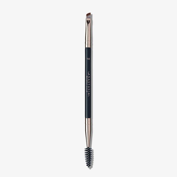anastasia beverly hills Brush 14 - Duo Brow/Eye Liner Angled Cut/Spooley Default Title