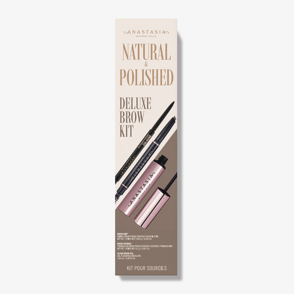 anastasia beverly hills Natural & Polished Deluxe Brow Kit Taupe