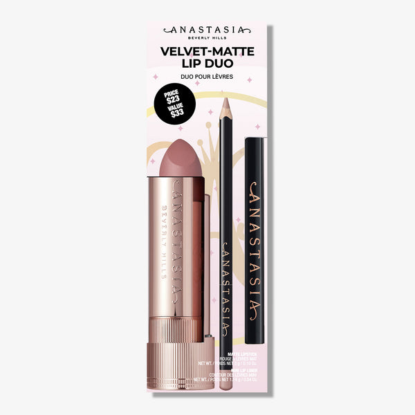 anastasia beverly hills Velvet-Matte Lip Duo - Warm Taupe & Warm Taupe Warm Taupe & Warm Taupe