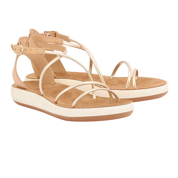 Ancient Greek Sandals Anastasia Comfort Natural / Platinum