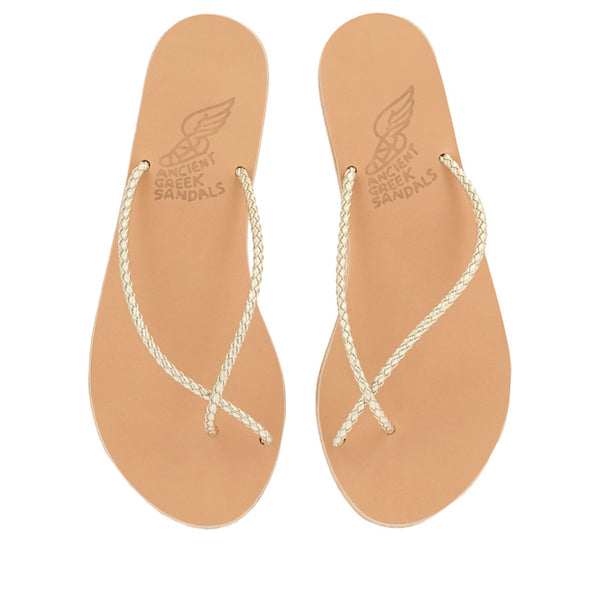 Ancient Greek Sandals Adrahti Platinum