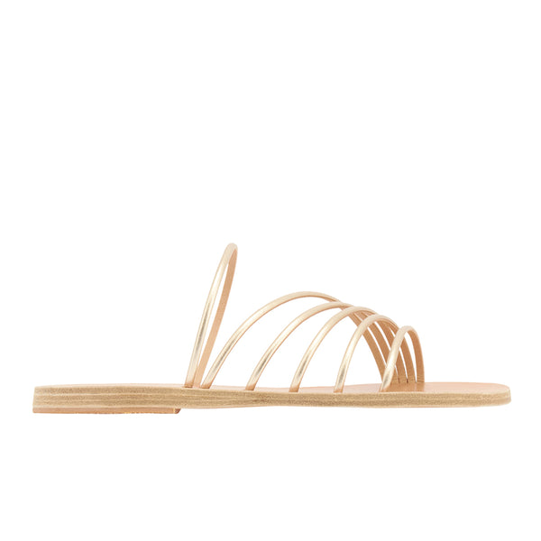 ancient greek sandals Adriani Platinum