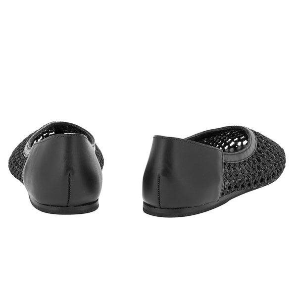 Ancient Greek Sandals Aeropi Ballet Flat Black