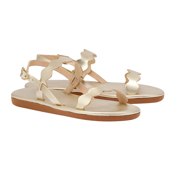 Ancient Greek Sandals Afros Platinum