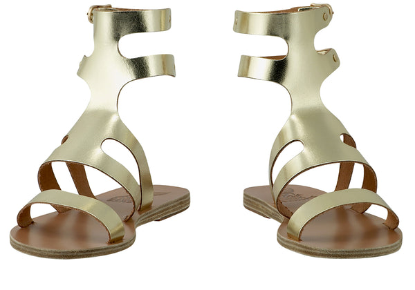 Ancient Greek Sandals Agapi Platinum