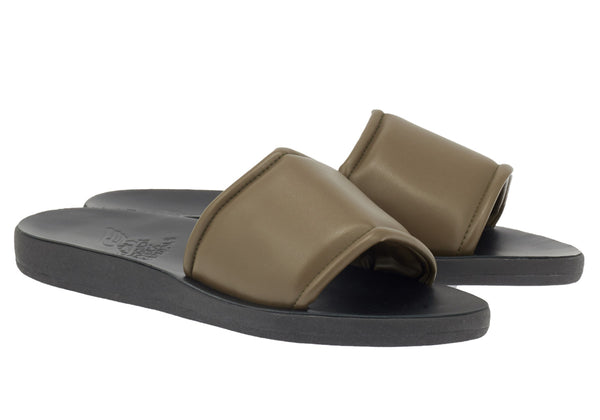 Ancient Greek Sandals Ageos Olive