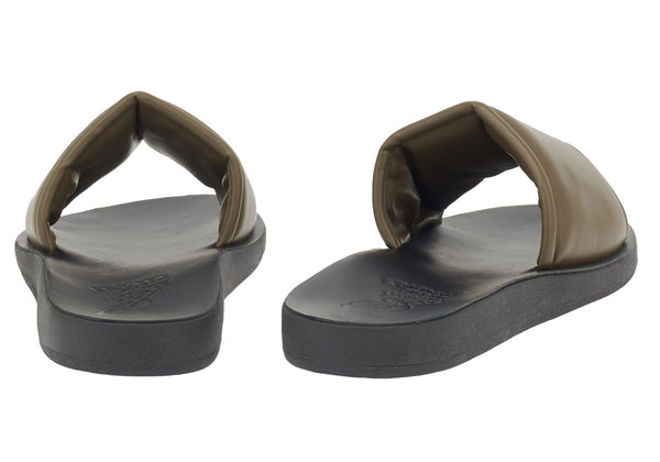 Ancient Greek Sandals Ageos Olive