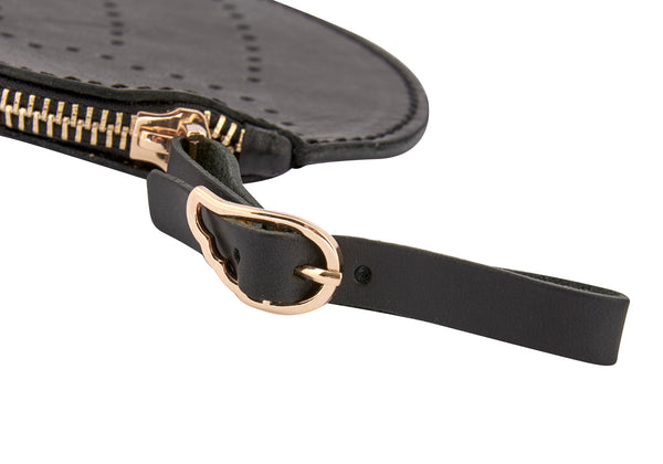 Ancient Greek Sandals Ags Wing Wallet Black