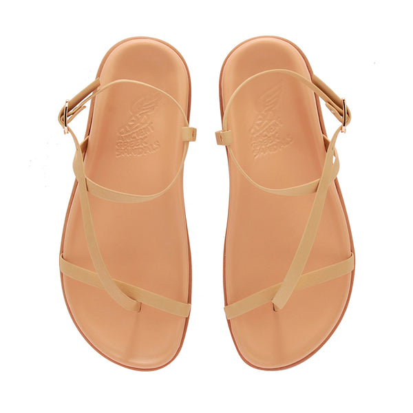 Ancient Greek Sandals Aimilia Natural