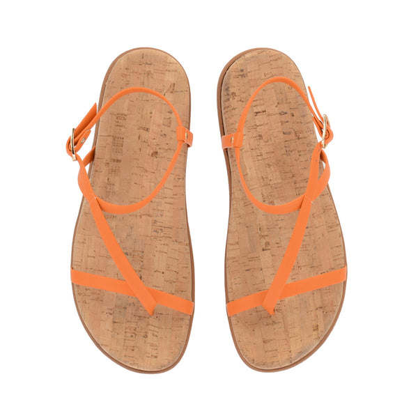 Ancient Greek Sandals Aimilia Orange