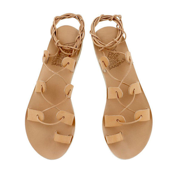Ancient Greek Sandals Alcyone Natural