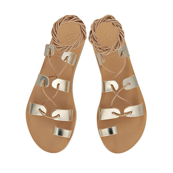 Ancient Greek Sandals Alcyone Platinum