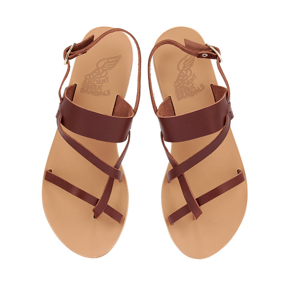Ancient Greek Sandals Alethea Chestnut