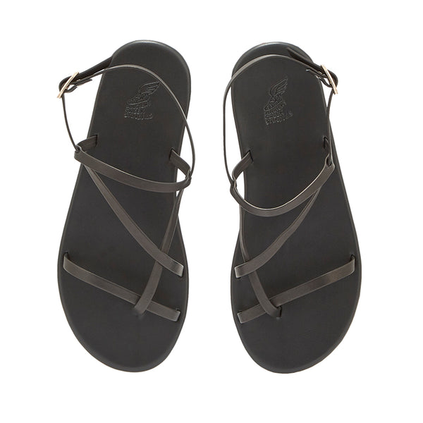 Ancient Greek Sandals Alethea Flip Flop Black