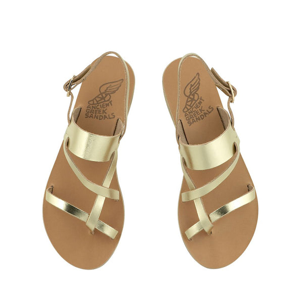 Ancient Greek Sandals Alethea Platinum
