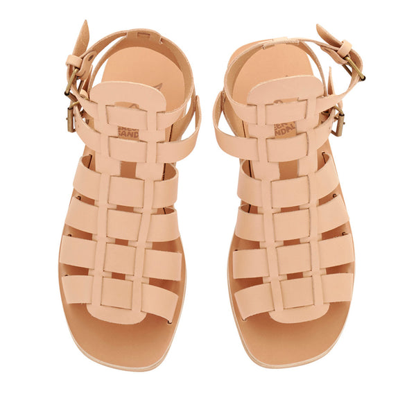 Ancient Greek Sandals Alexandros Natural