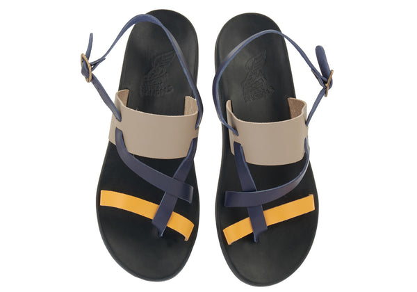 Ancient Greek Sandals Alithis Comfort Multi Marine