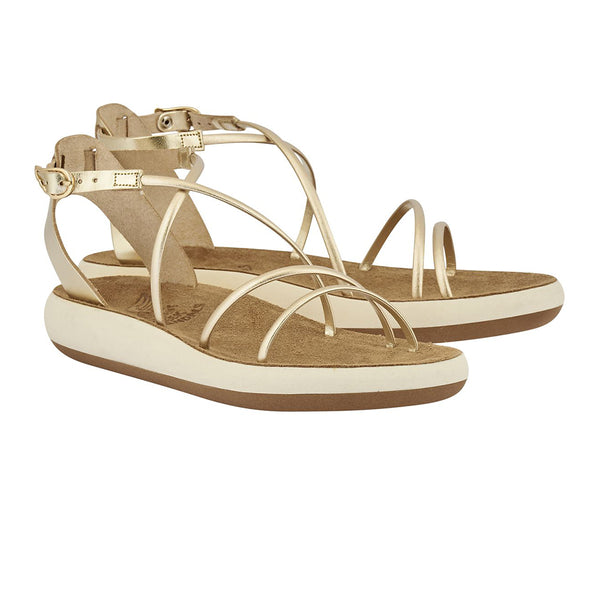 Ancient Greek Sandals Anastasia Comfort Platinum