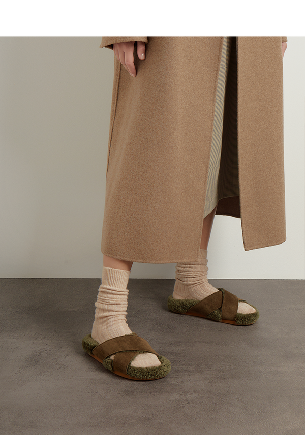 Ancient Greek Sandals Anilio ALL TAUPE