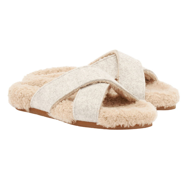 Ancient Greek Sandals Anilio Beige