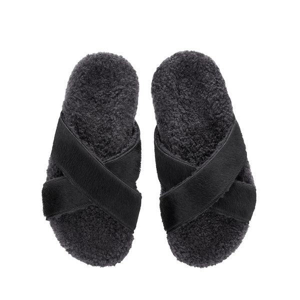 Ancient Greek Sandals Anilio Black