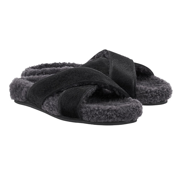 Ancient Greek Sandals Anilio Black