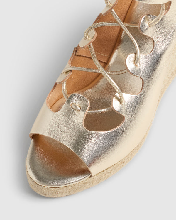 Ancient Greek Sandals Antigone 217 Platinum