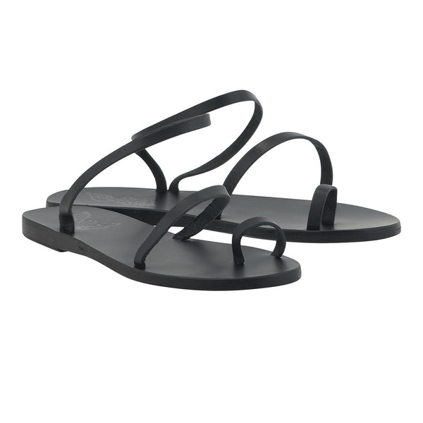 Ancient Greek Sandals Apli Eleftheria Black