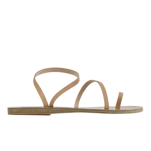 ancient greek sandals Apli eleftheria Natural