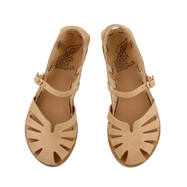 Ancient Greek Sandals Apollonia Natural
