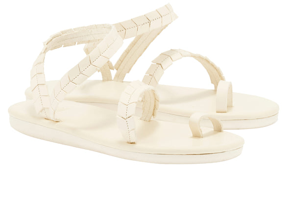 Ancient Greek Sandals Apsida Off White